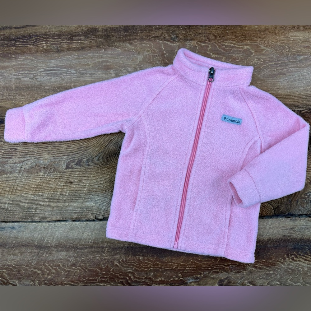 Columbia Soft Pink Toddler Fleece Jacket